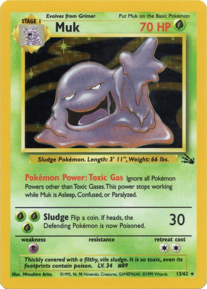 Muk (13/62) [Fossil Unlimited] | Galactic Gamez