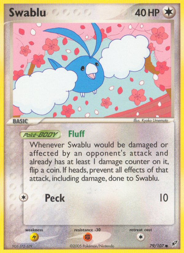 Swablu (79/107) [EX: Deoxys] | Galactic Gamez