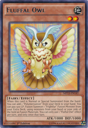 Fluffal Owl [MP15-EN141] Rare | Galactic Gamez