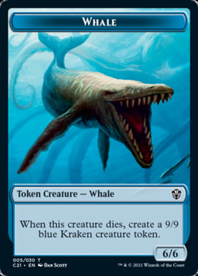 Beast (010) // Whale Token [Commander 2021 Tokens] | Galactic Gamez