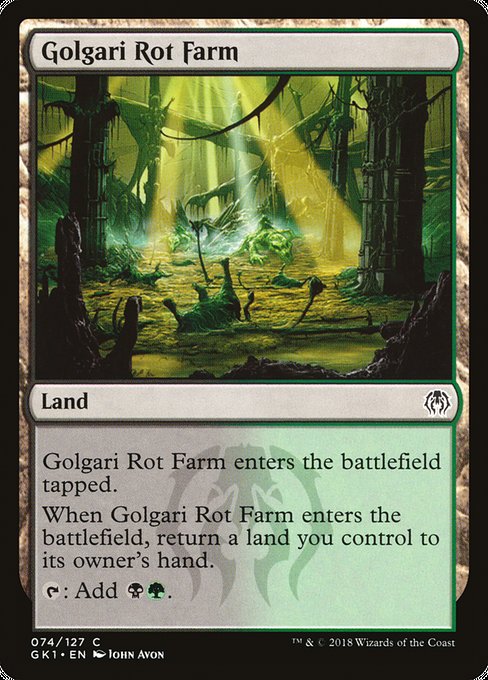 Golgari Rot Farm [GRN Guild Kit] | Galactic Gamez