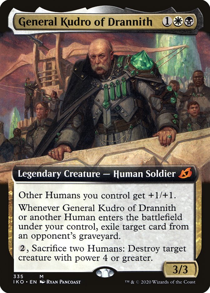 General Kudro of Drannith (Extended Art) [Ikoria: Lair of Behemoths] | Galactic Gamez