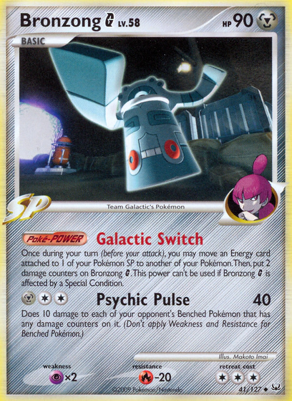 Bronzong G (41/127) [Platinum: Base Set] | Galactic Gamez