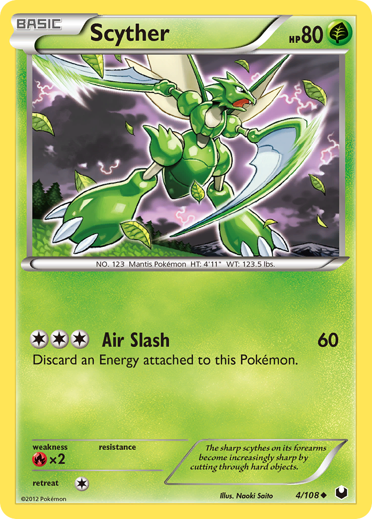 Scyther (4/108) [Black & White: Dark Explorers] | Galactic Gamez