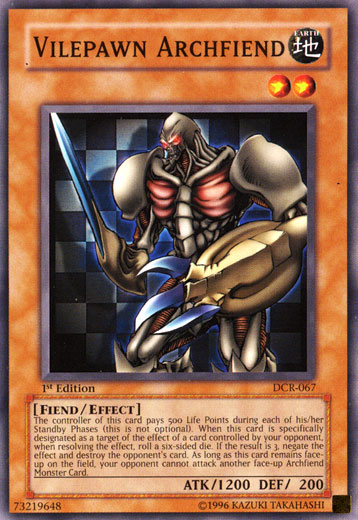 Vilepawn Archfiend [DCR-067] Common | Galactic Gamez