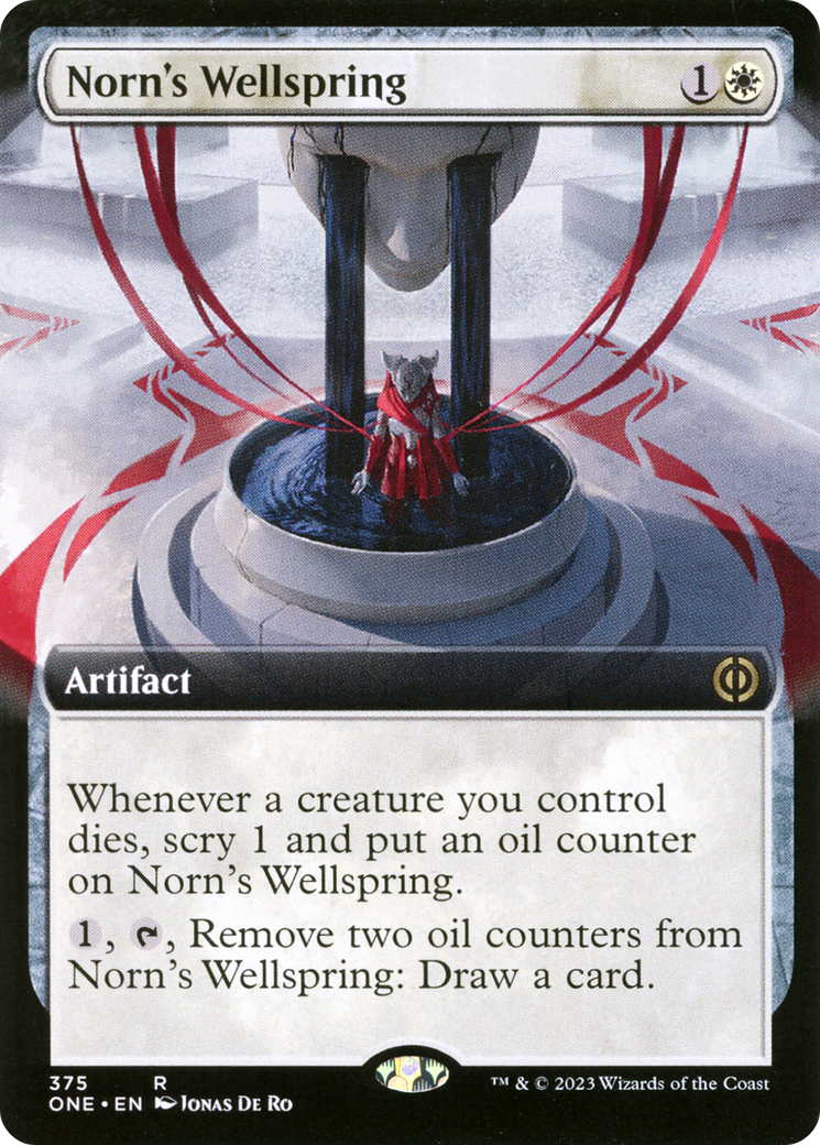 Norn's Wellspring (Extended Art) [Phyrexia: All Will Be One] | Galactic Gamez