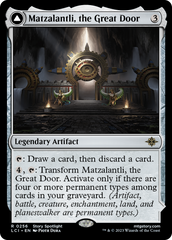 Matzalantli, the Great Door // The Core [The Lost Caverns of Ixalan] | Galactic Gamez