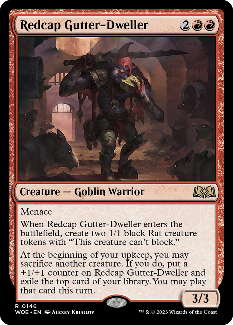 Redcap Gutter-Dweller [Wilds of Eldraine] | Galactic Gamez