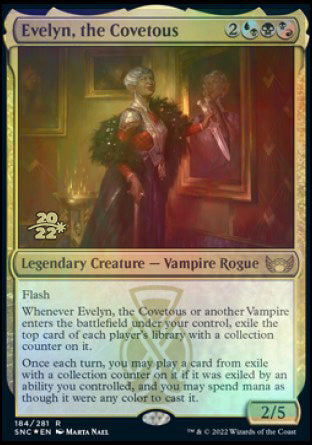 Evelyn, the Covetous [Streets of New Capenna Prerelease Promos] | Galactic Gamez