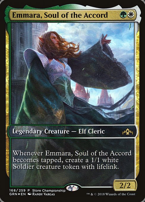 Emmara, Soul of the Accord [Guilds of Ravnica Promos] | Galactic Gamez
