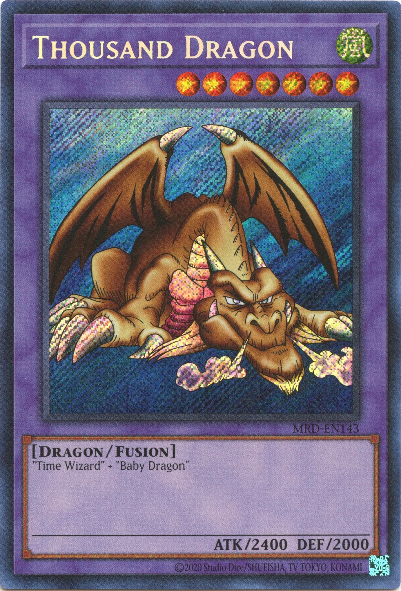 Thousand Dragon (25th Anniversary) [MRD-EN143] Secret Rare | Galactic Gamez