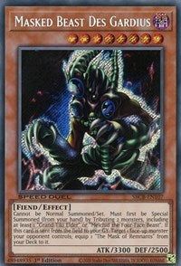 Masked Beast Des Gardius (Secret) [SBCB-EN107] Secret Rare | Galactic Gamez