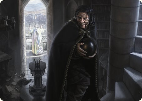 Grima, Saruman's Footman Art Card [The Lord of the Rings: Tales of Middle-earth Art Series] | Galactic Gamez