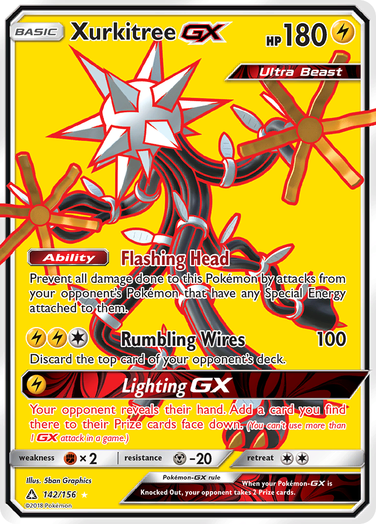 Xurkitree GX (142/156) [Sun & Moon: Ultra Prism] | Galactic Gamez