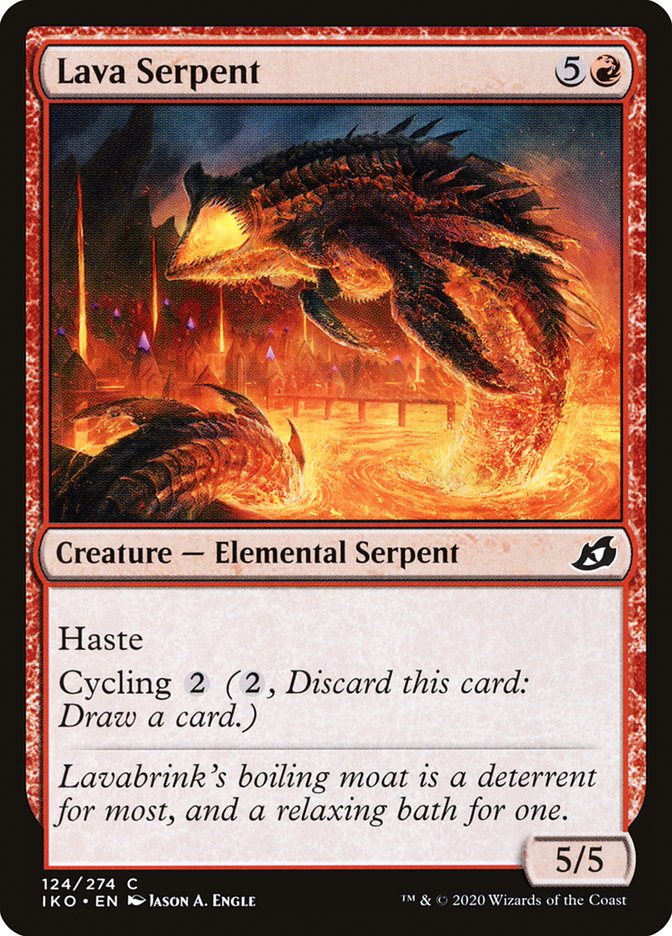 Lava Serpent [Ikoria: Lair of Behemoths] | Galactic Gamez