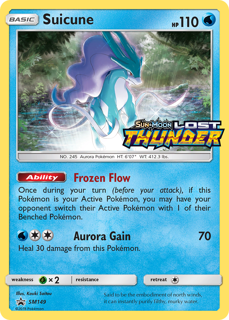 Suicune (SM149) [Sun & Moon: Black Star Promos] | Galactic Gamez