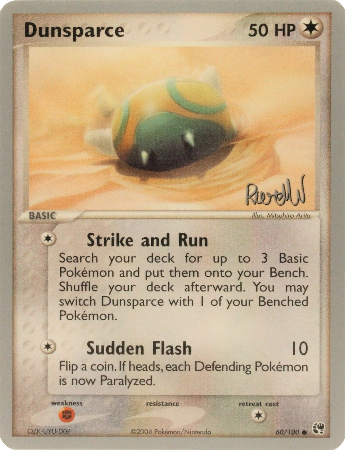 Dunsparce (60/100) (Rocky Beach - Reed Weichler) [World Championships 2004] | Galactic Gamez