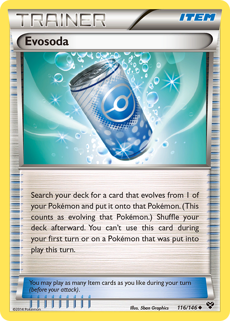 Evosoda (116/146) [XY: Base Set] | Galactic Gamez