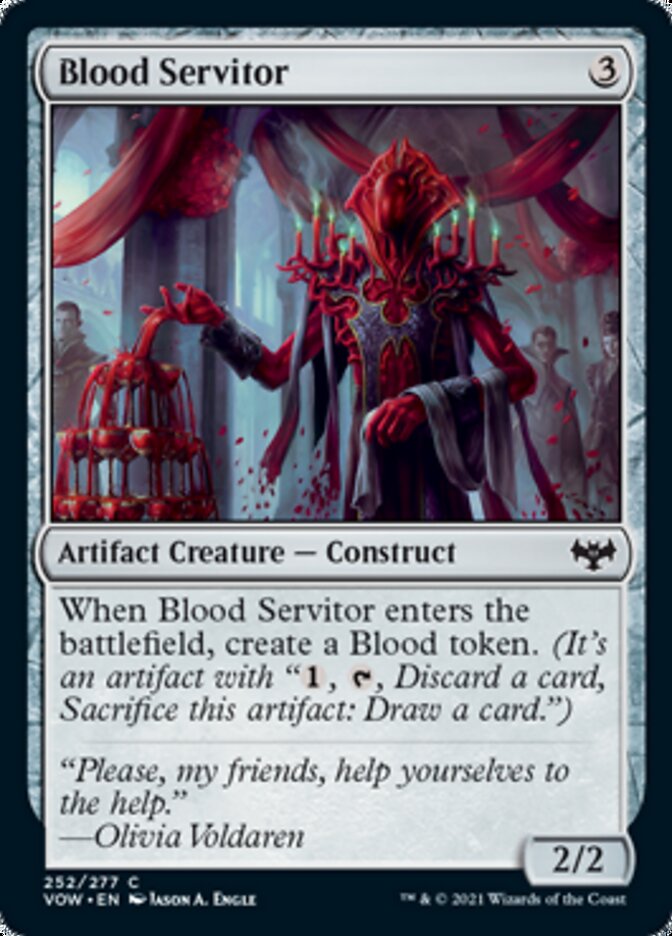 Blood Servitor [Innistrad: Crimson Vow] | Galactic Gamez