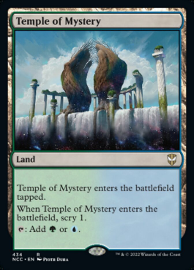 Temple of Mystery [Streets of New Capenna Commander] | Galactic Gamez