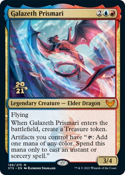 Galazeth Prismari [Strixhaven: School of Mages Prerelease Promos] | Galactic Gamez