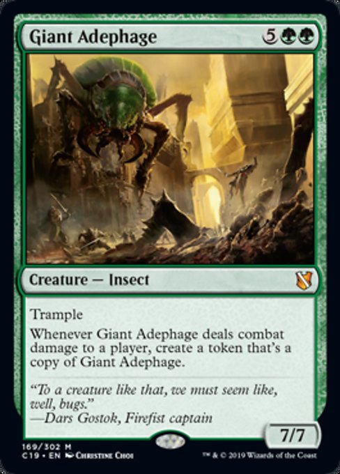 Giant Adephage [Commander 2019] | Galactic Gamez