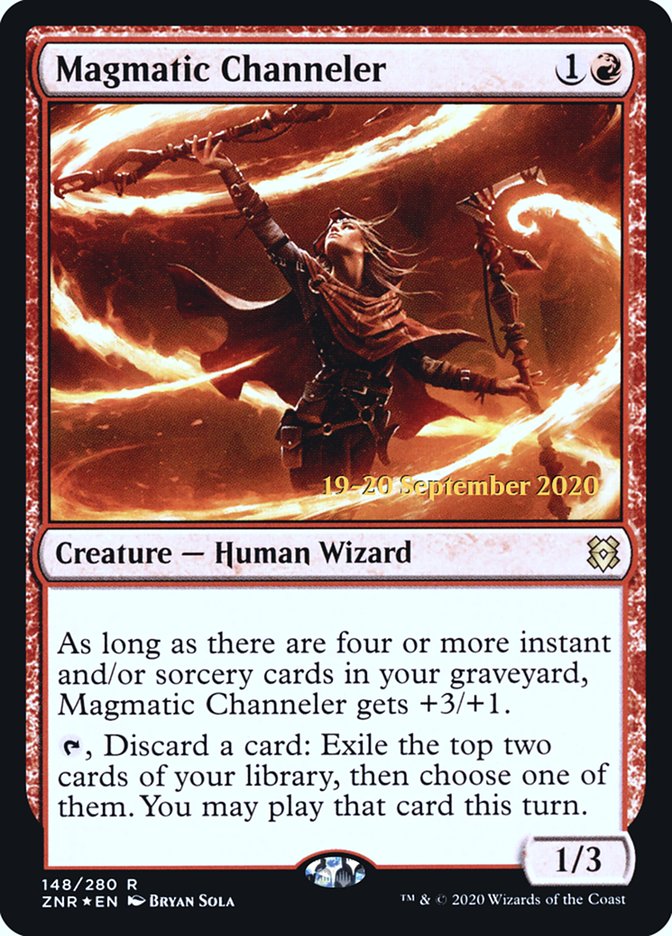 Magmatic Channeler  [Zendikar Rising Prerelease Promos] | Galactic Gamez