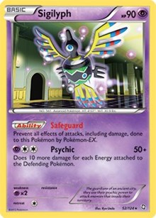 Sigilyph (52/124) (Theme Deck Exclusive) [Black & White: Dragons Exalted] | Galactic Gamez