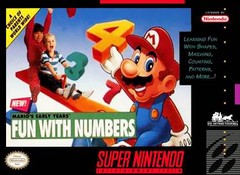 Mario's Early Years Fun With Numbers - Super Nintendo | Galactic Gamez