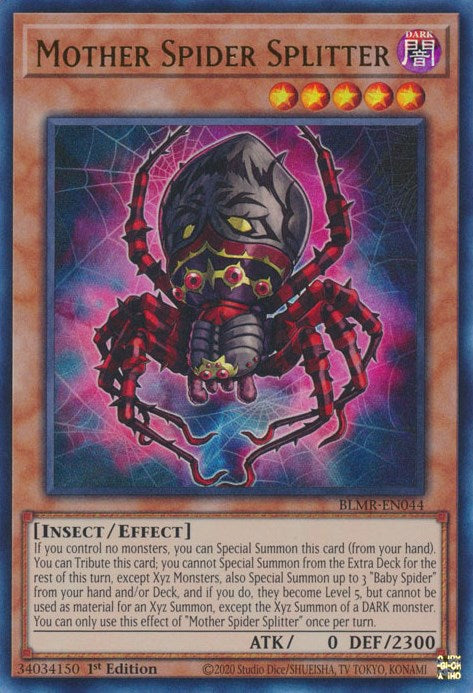 Mother Spider Splitter [BLMR-EN044] Ultra Rare | Galactic Gamez