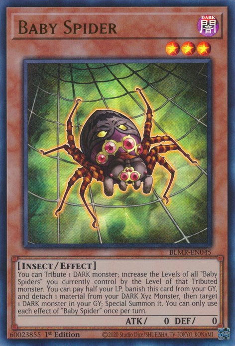 Baby Spider [BLMR-EN045] Ultra Rare | Galactic Gamez