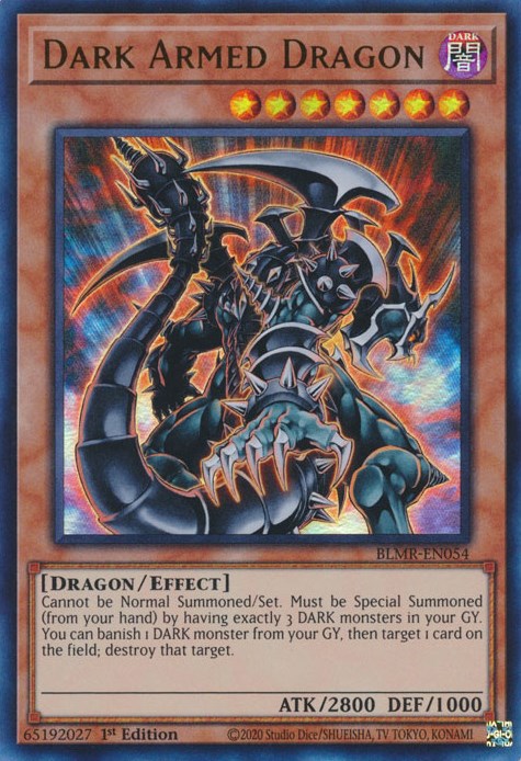 Dark Armed Dragon [BLMR-EN054] Ultra Rare | Galactic Gamez