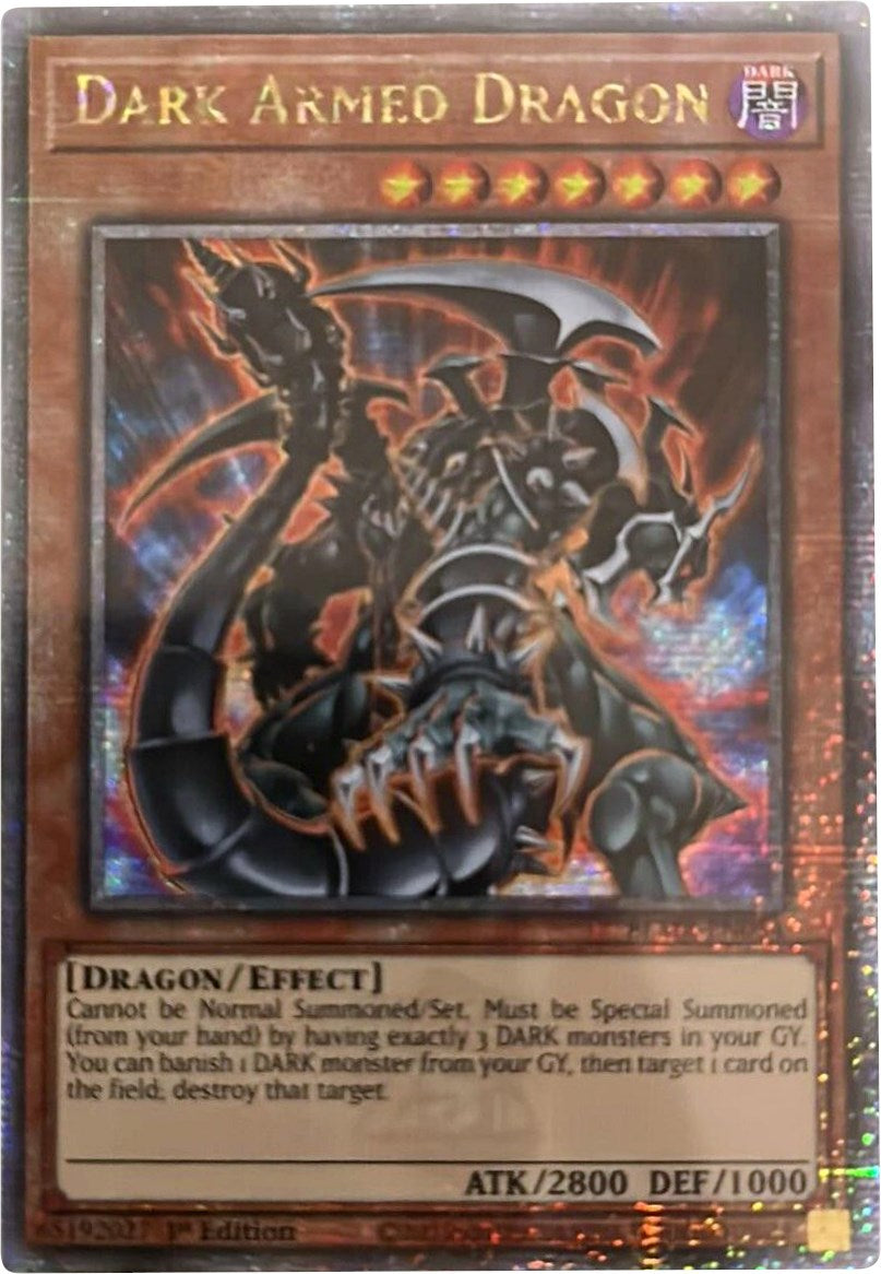 Dark Armed Dragon [BLMR-EN054] Quarter Century Secret Rare | Galactic Gamez