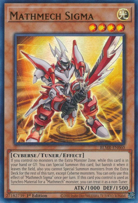 Mathmech Sigma [BLMR-EN060] Ultra Rare | Galactic Gamez
