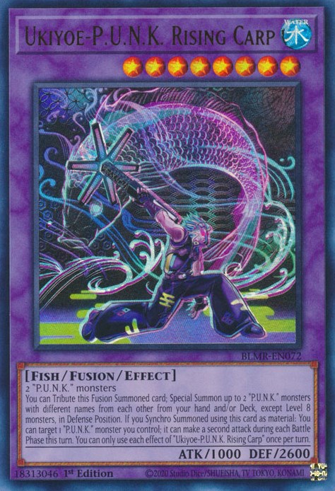 Ukiyoe-P.U.N.K. Rising Carp [BLMR-EN072] Ultra Rare | Galactic Gamez