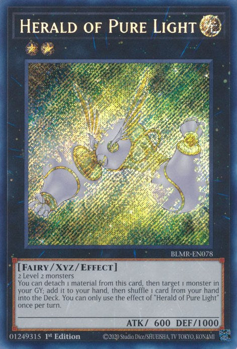 Herald of Pure Light [BLMR-EN078] Secret Rare | Galactic Gamez