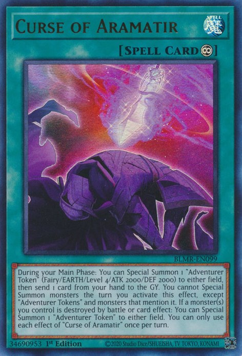 Curse of Aramatir [BLMR-EN099] Ultra Rare | Galactic Gamez