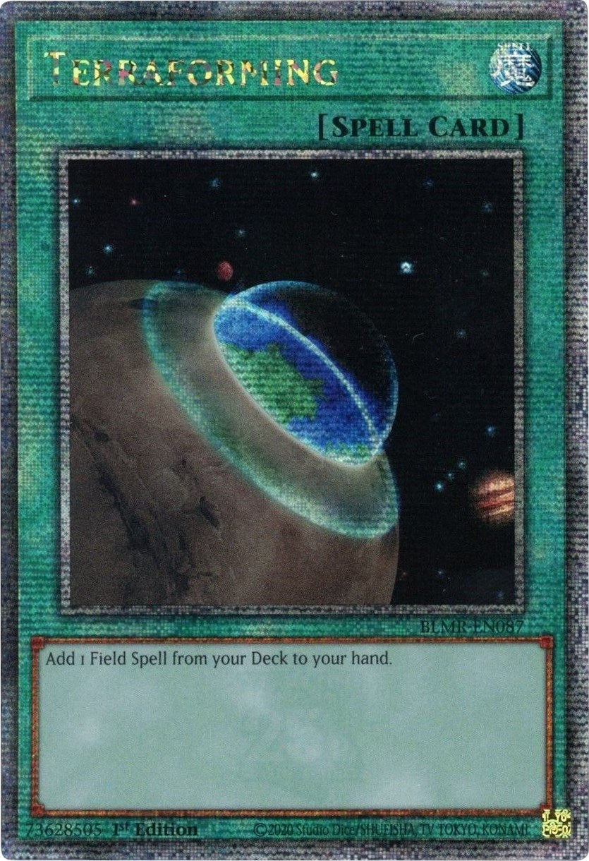 Terraforming [BLMR-EN087] Quarter Century Secret Rare | Galactic Gamez