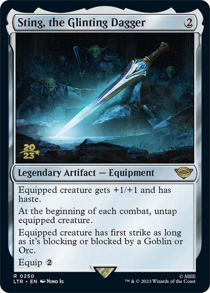 Sting, the Glinting Dagger [The Lord of the Rings: Tales of Middle-Earth Prerelease Promos] | Galactic Gamez