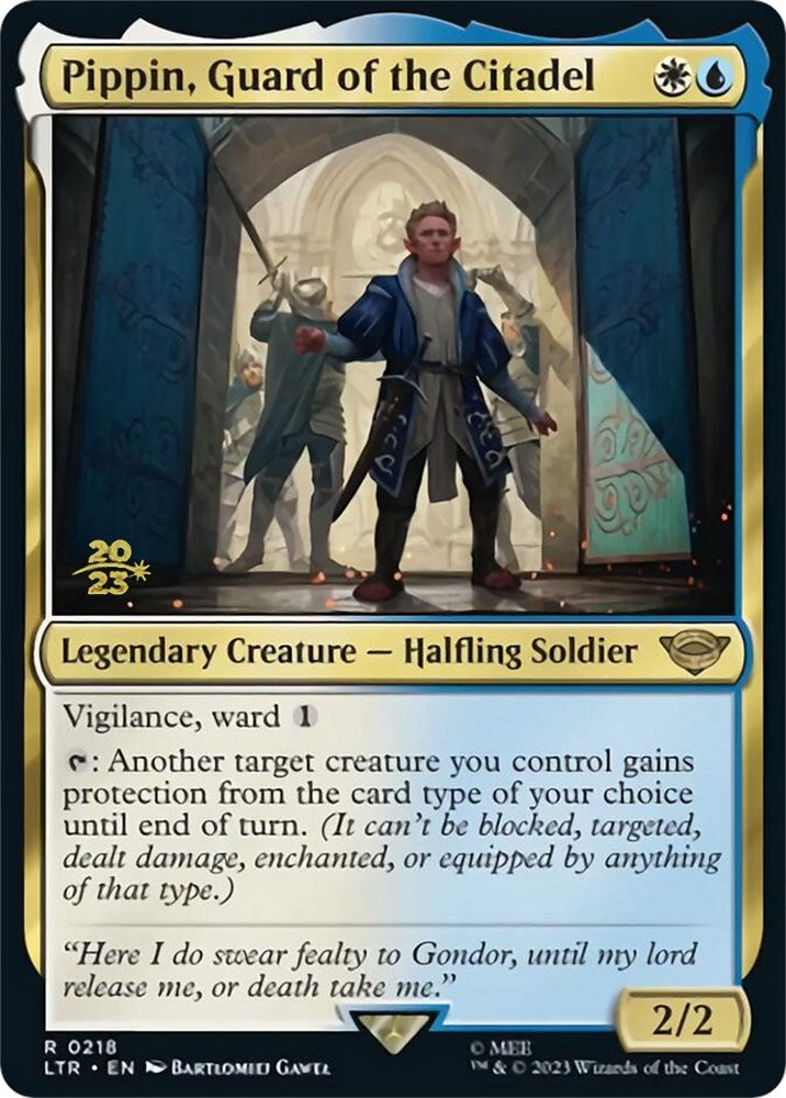 Pippin, Guard of the Citadel [The Lord of the Rings: Tales of Middle-Earth Prerelease Promos] | Galactic Gamez