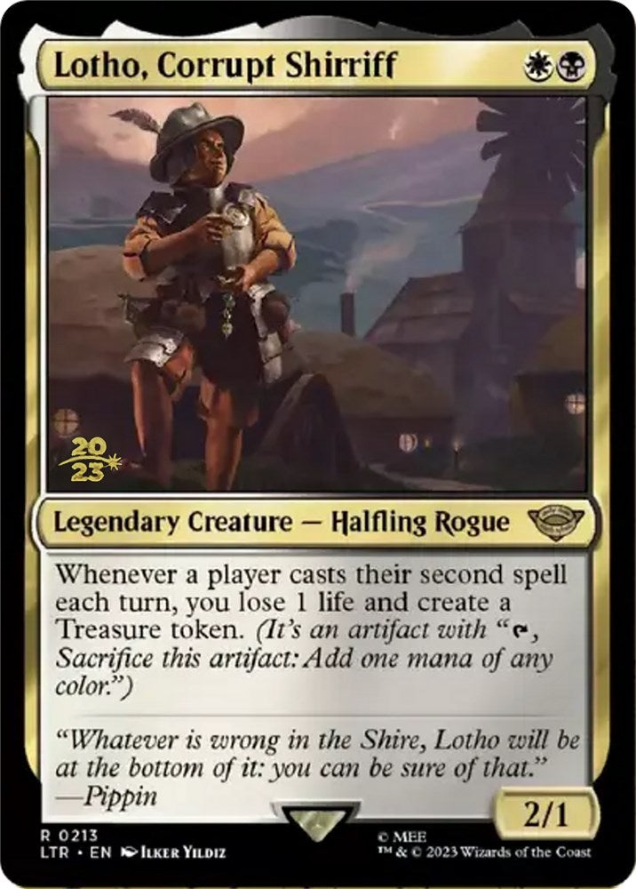 Lotho, Corrupt Shirriff [The Lord of the Rings: Tales of Middle-Earth Prerelease Promos] | Galactic Gamez