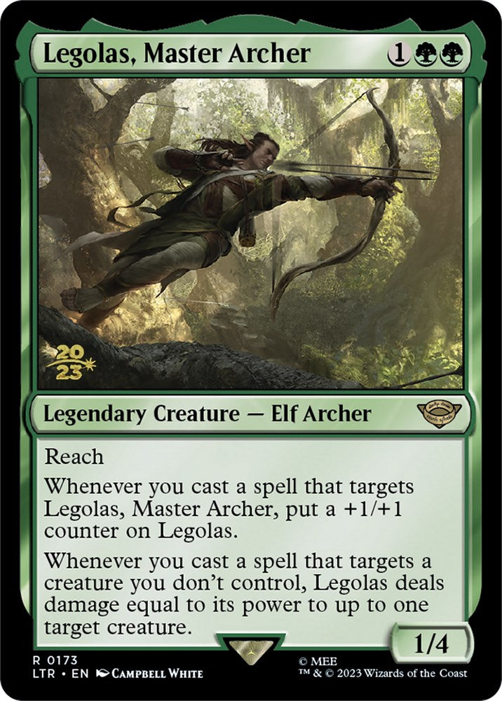 Legolas, Master Archer [The Lord of the Rings: Tales of Middle-Earth Prerelease Promos] | Galactic Gamez