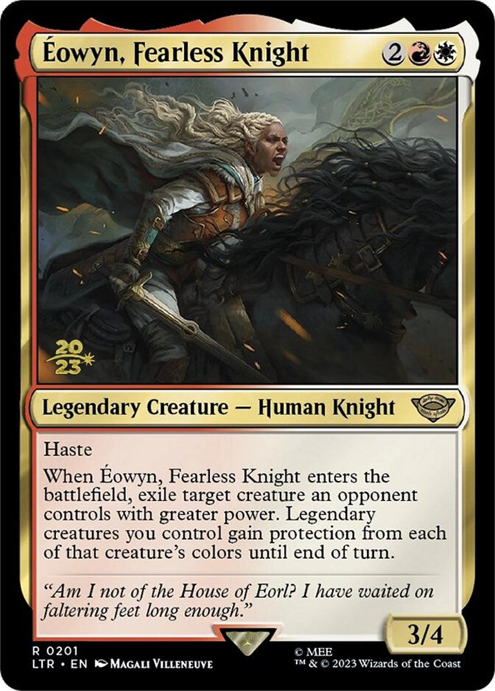 Eowyn, Fearless Knight [The Lord of the Rings: Tales of Middle-Earth Prerelease Promos] | Galactic Gamez