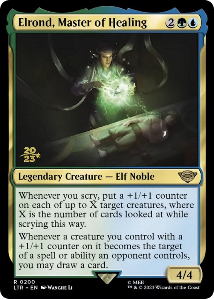 Elrond, Master of Healing [The Lord of the Rings: Tales of Middle-Earth Prerelease Promos] | Galactic Gamez