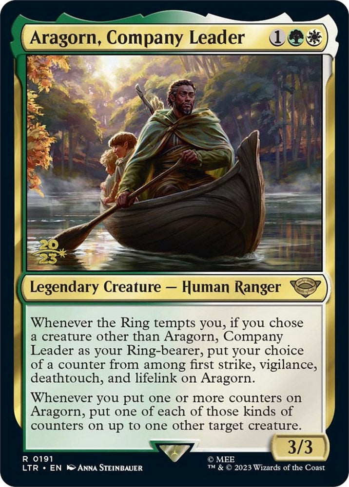 Aragorn, Company Leader [The Lord of the Rings: Tales of Middle-Earth Prerelease Promos] | Galactic Gamez
