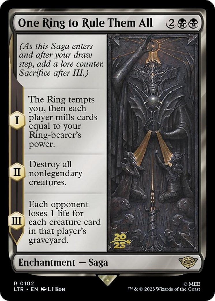 One Ring to Rule Them All [The Lord of the Rings: Tales of Middle-Earth Prerelease Promos] | Galactic Gamez