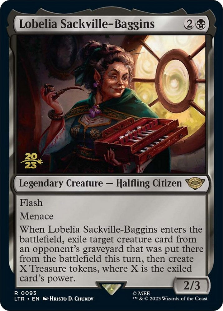 Lobelia Sackville-Baggins [The Lord of the Rings: Tales of Middle-Earth Prerelease Promos] | Galactic Gamez