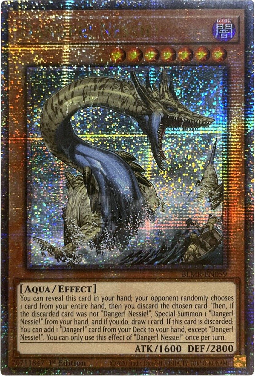 Danger! Nessie! [BLMR-EN059] Quarter Century Secret Rare | Galactic Gamez