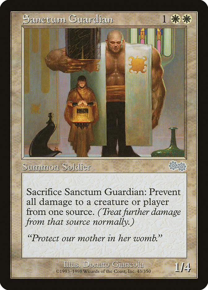 Sanctum Guardian [Urza's Saga] | Galactic Gamez