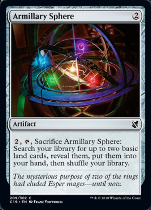 Armillary Sphere [Commander 2019] | Galactic Gamez